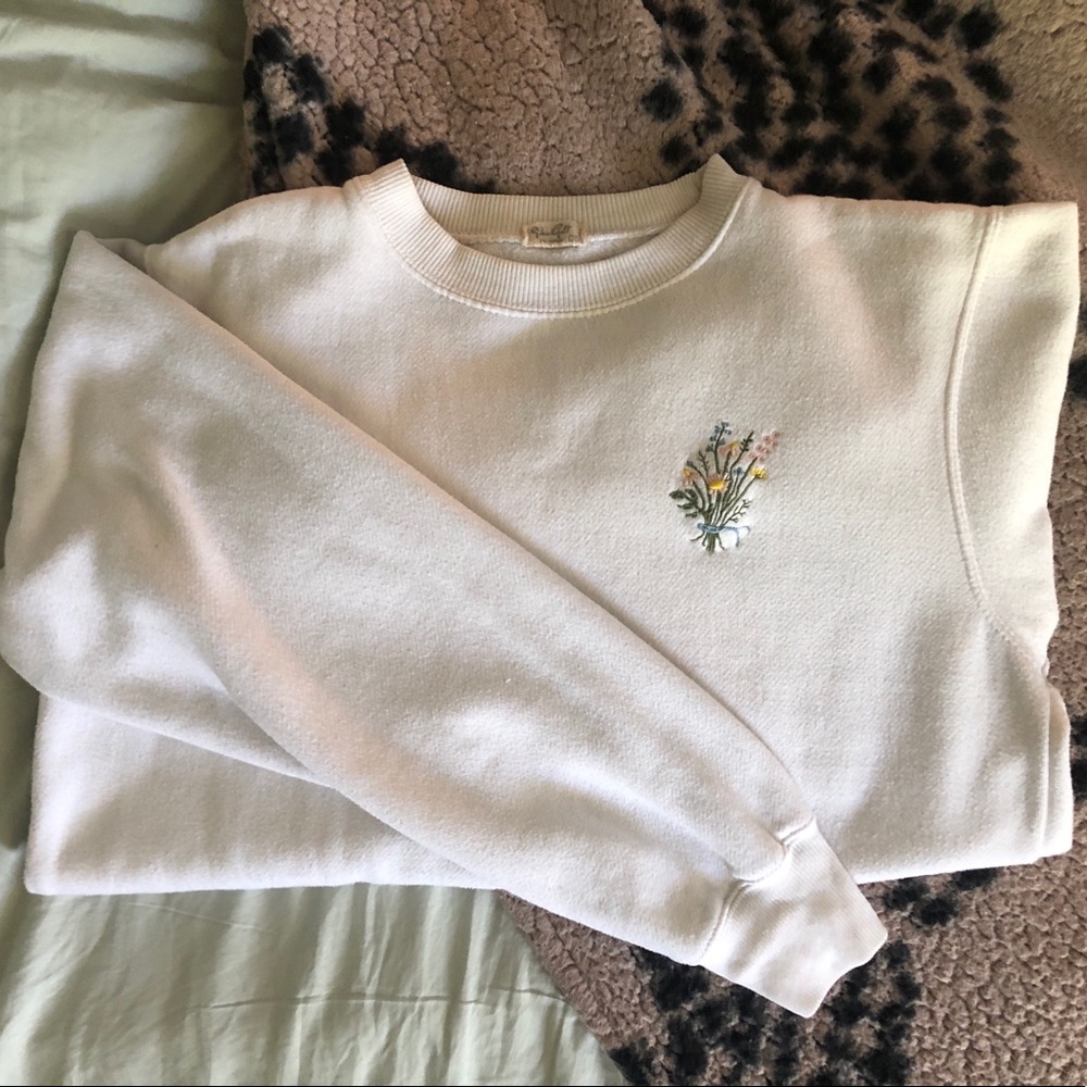 Embroidered John Galt sweatshirt